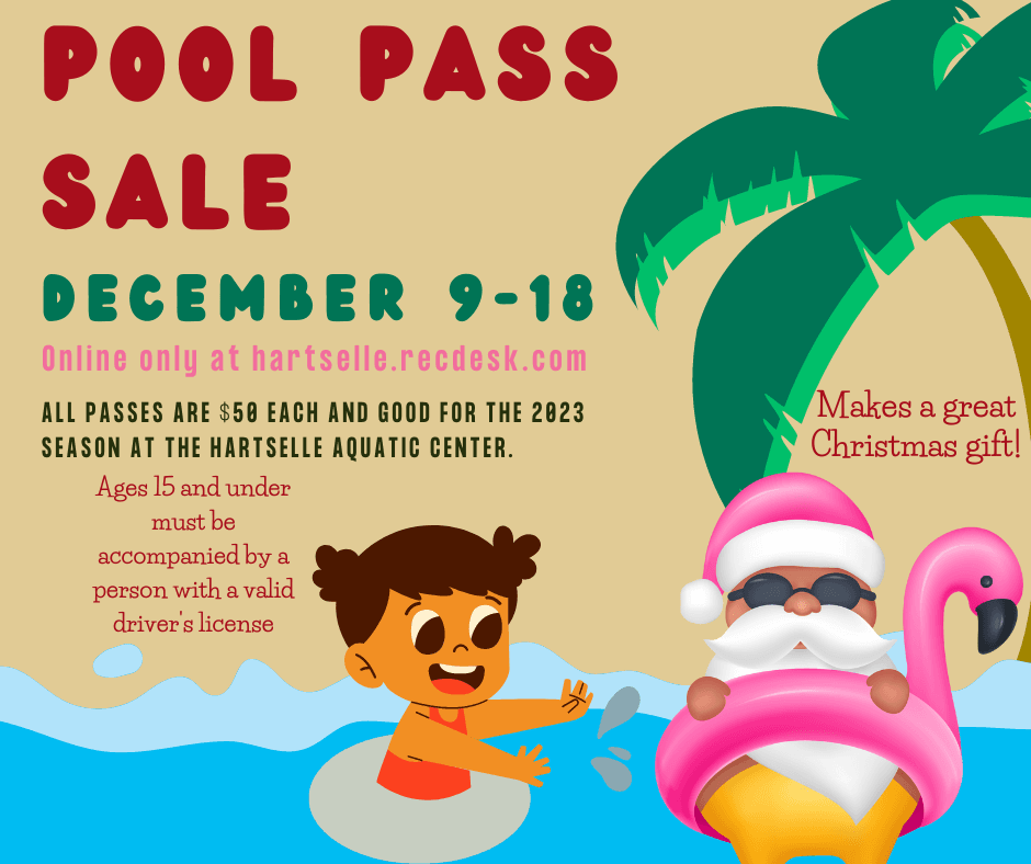 Pool pass sale